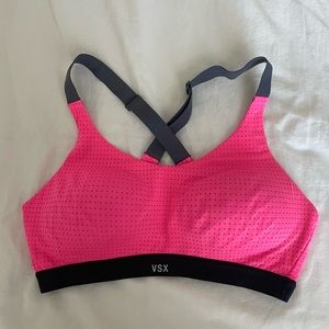 Hot Pink Lightweight Sports Bra